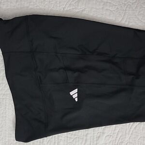 Adidas Women's Black Performance Leggings Tight Fit Plus Size 2X